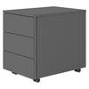 bümö lite Rollcontainer - mit 3 Schubladen - Dekor: Graphit