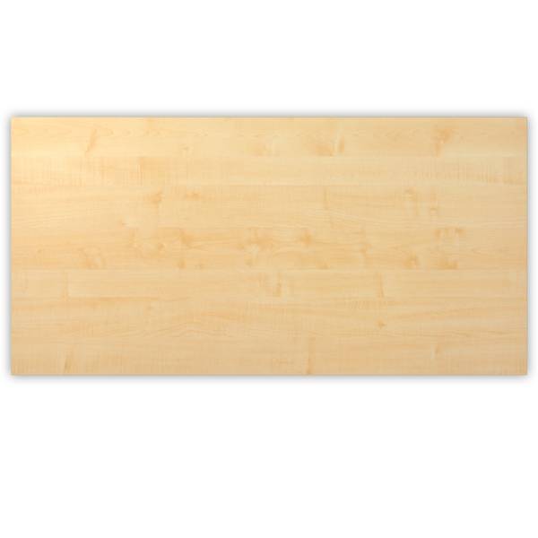 bümö DIY Schreibtischplatte - Dekor: Ahorn, Größe:  200 x 100 cm