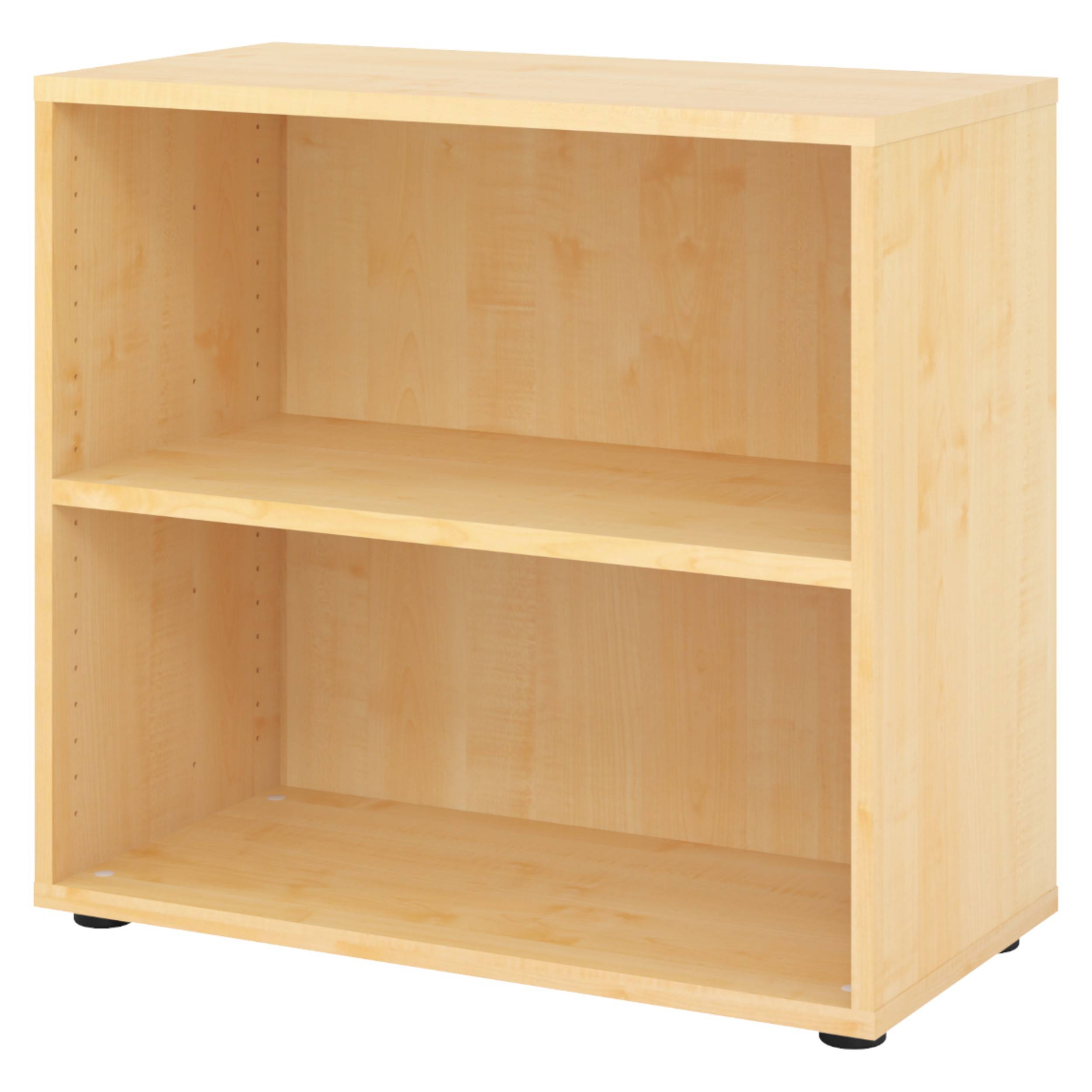 bümö smart Aktenregal - 2 Ordnerhöhen - Dekor: Ahorn-0