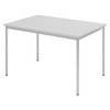 bümö Kantinentisch Serie-V - Größe: 120x80 cm, Optik: Grau/Grau