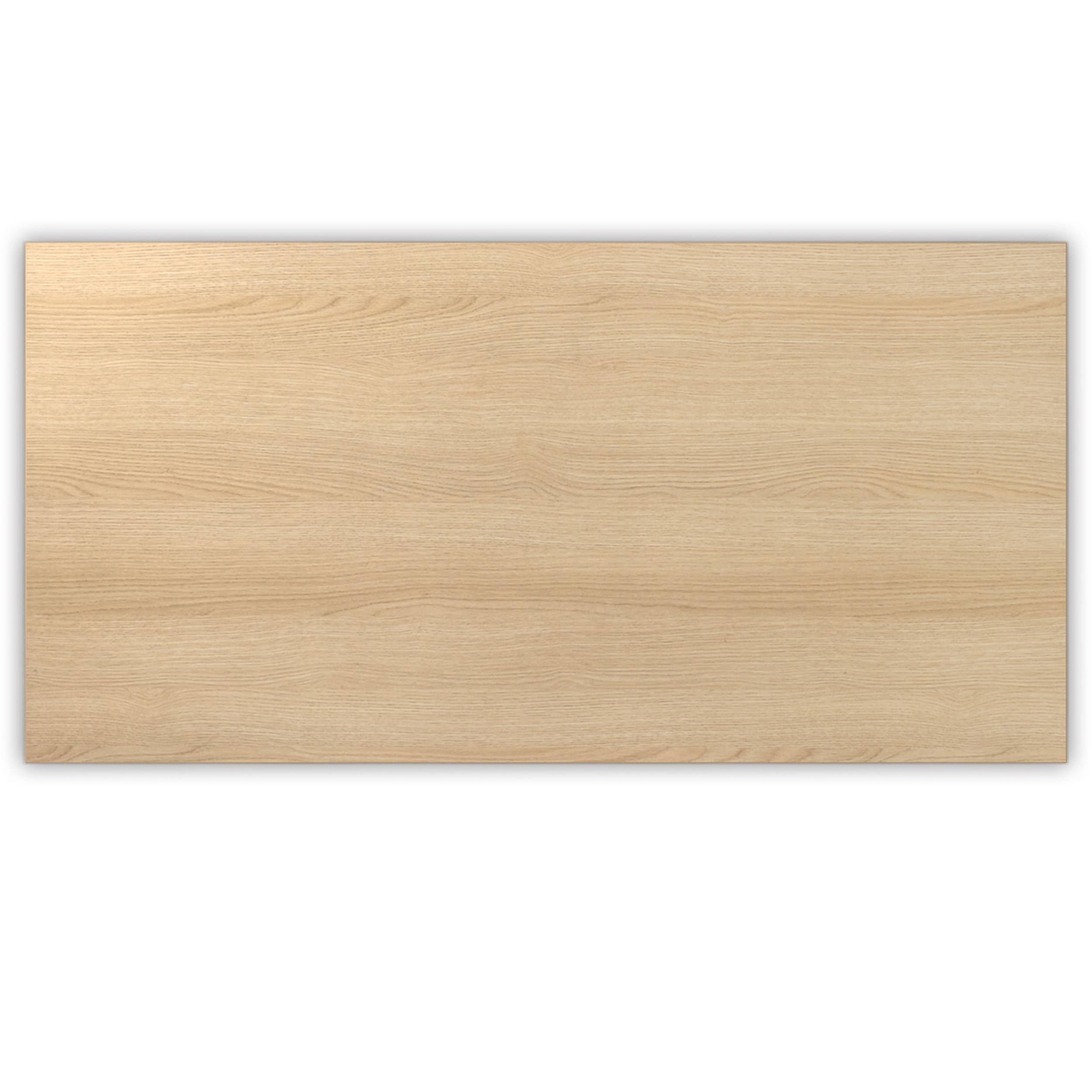 bümö DIY Schreibtischplatte - Größe: 200 x 100 cm, Dekor: Eiche-0