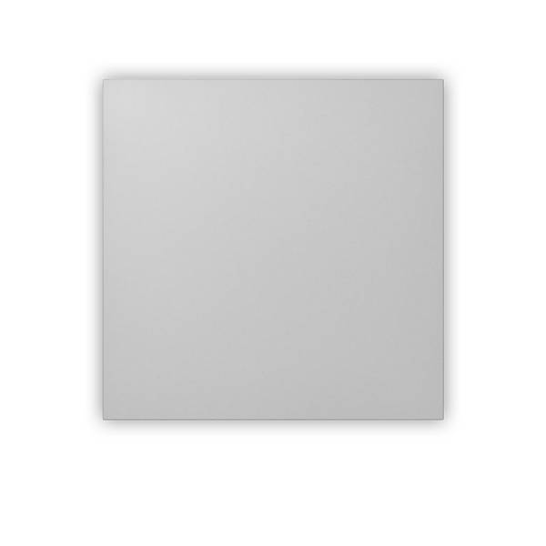 bümö DIY Schreibtischplatte - Größe:  80 x 80 cm, Dekor: Grau