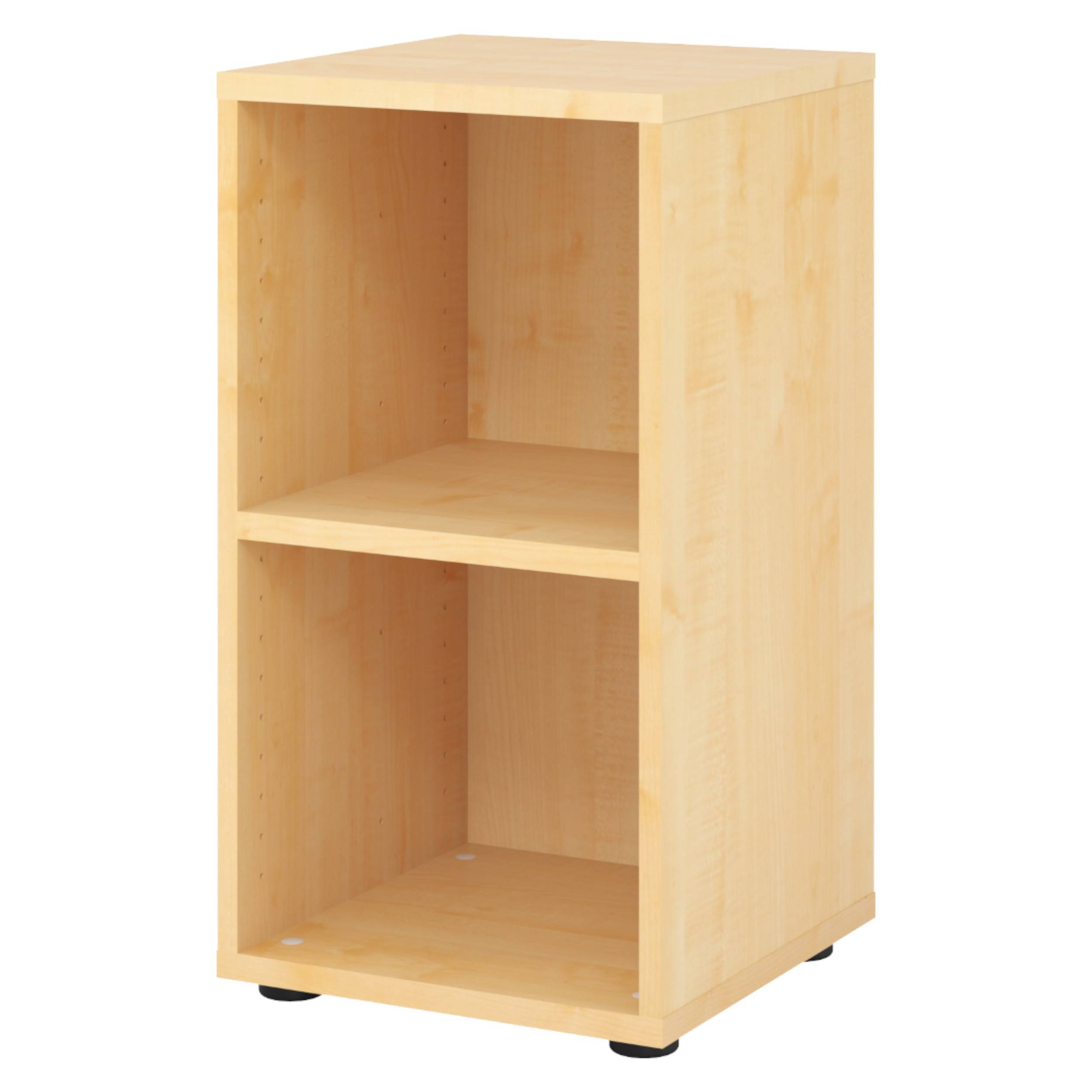 bümö smart Aktenregal - 2 Ordnerhöhen - Dekor: Ahorn-0