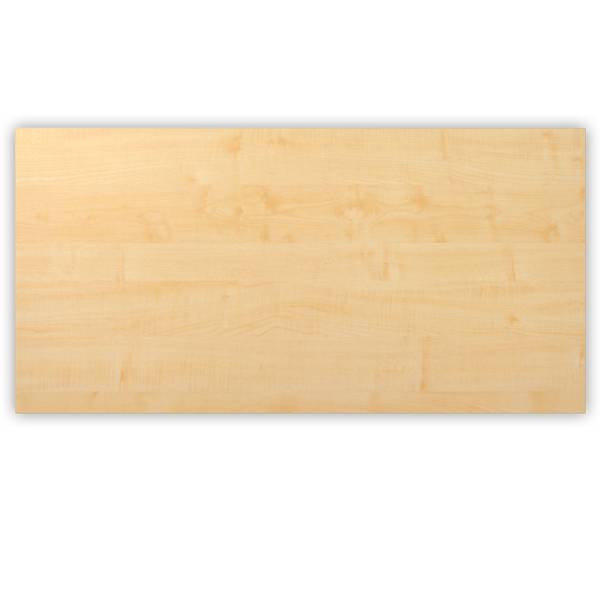 bümö DIY Schreibtischplatte - Dekor: Ahorn, Größe:  160 x 80 cm