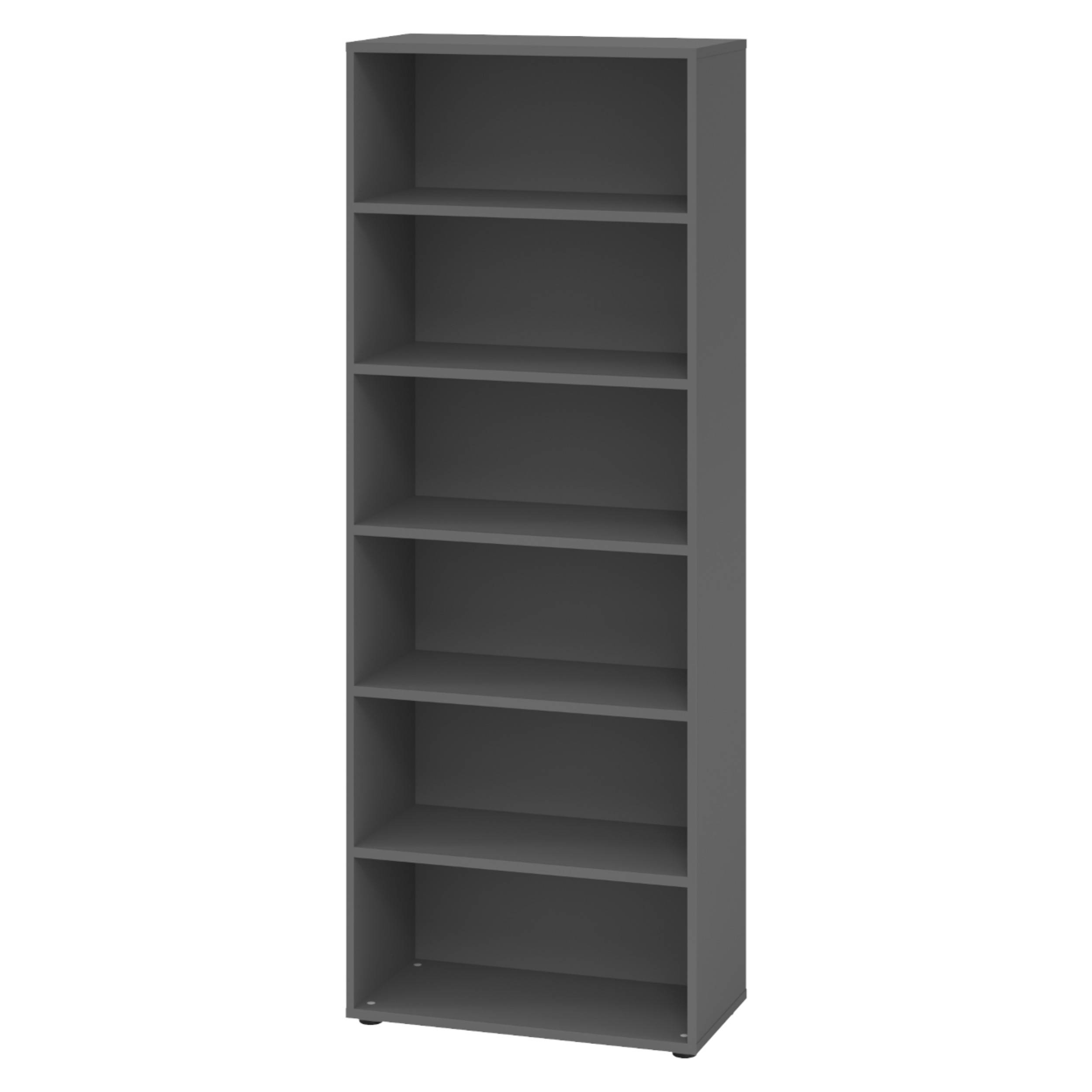 bümö smart Aktenregal - 6 Ordnerhöhen - Dekor: Graphit-0