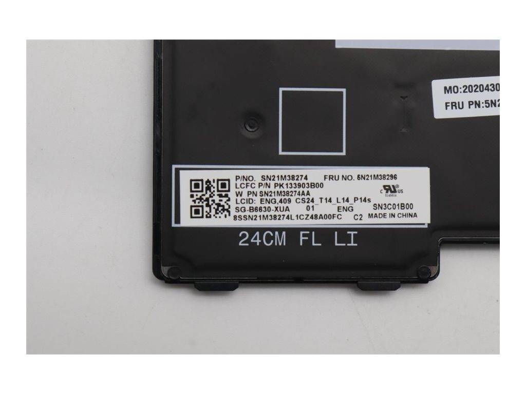 LENOVO - NB_KYB 4C4TT50B-BK-LTN-ENG 5N21M38296 - Tastatur-1