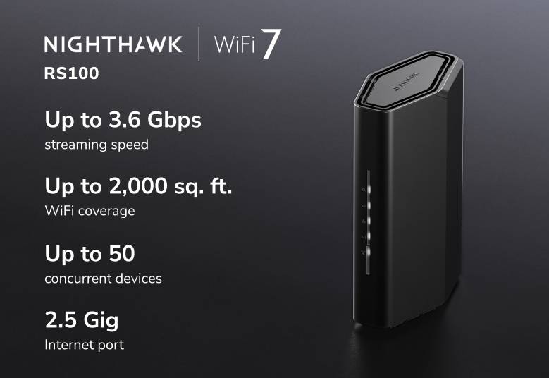 Netgear Nighthawk RS100 Dual-Band WiFi 7 Router-1