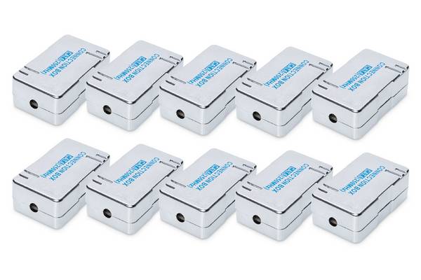 DIGITUS Verbindungsmodul CAT 6 für Twisted Pair Kabel 10 Stk Multimedia-Technik Cat7