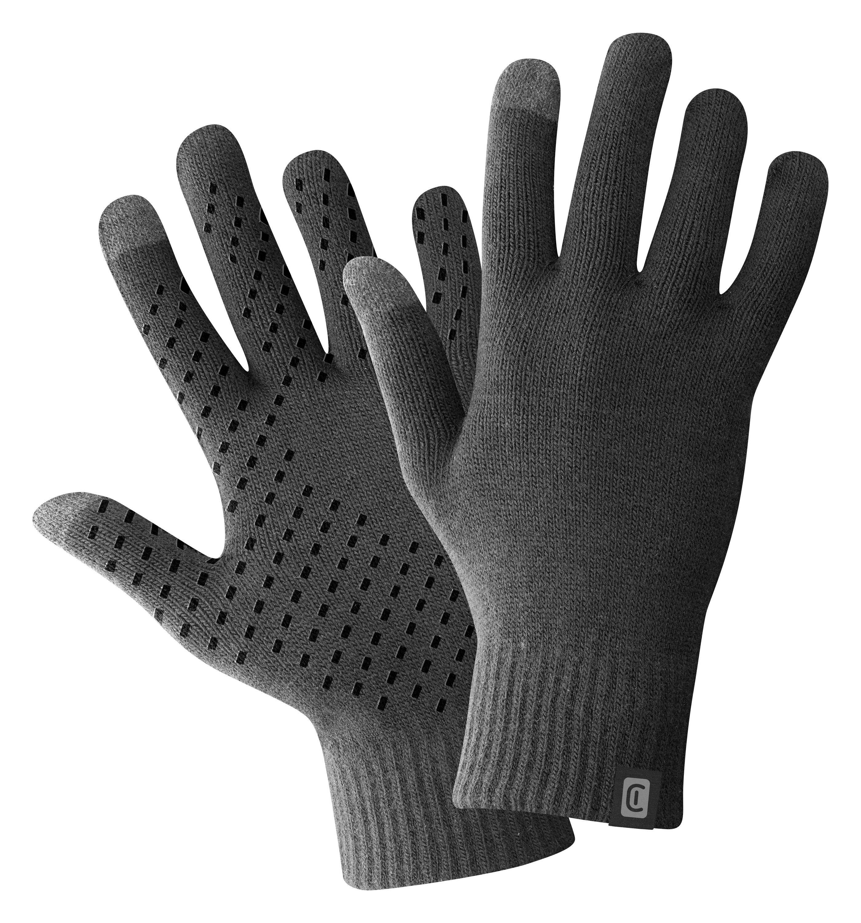 Cellularline Handschuhe Touch Winter Univ. Size L/XL Black-0