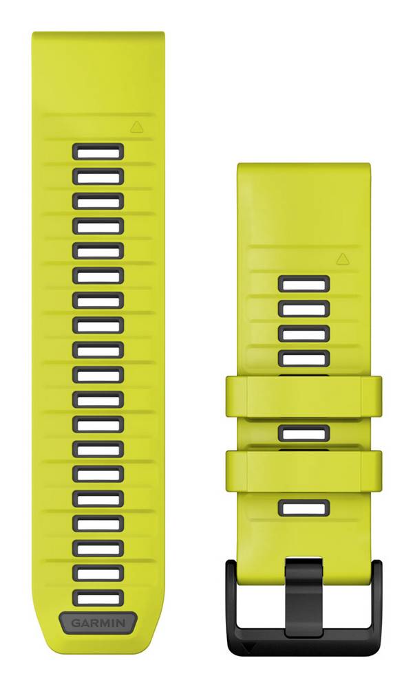 GARMIN - QuickFit-Armband 26 mm Silikon Amp Yellow/Graphit 010-13393-08