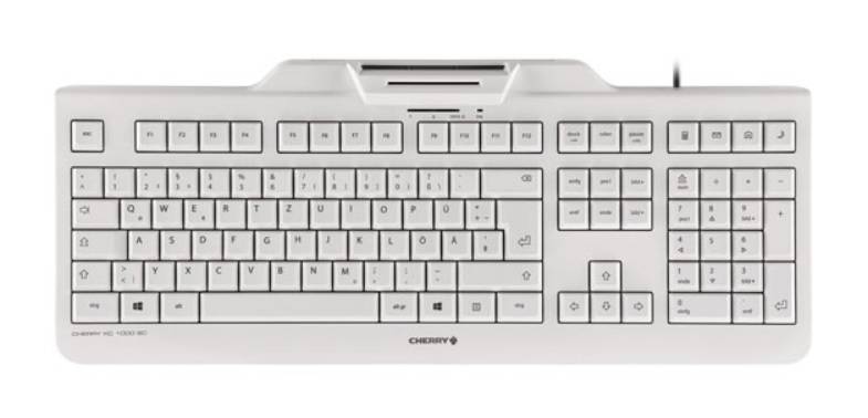 CHERRY KC 1000 SC - Tastatur - USB - Schweiz-1