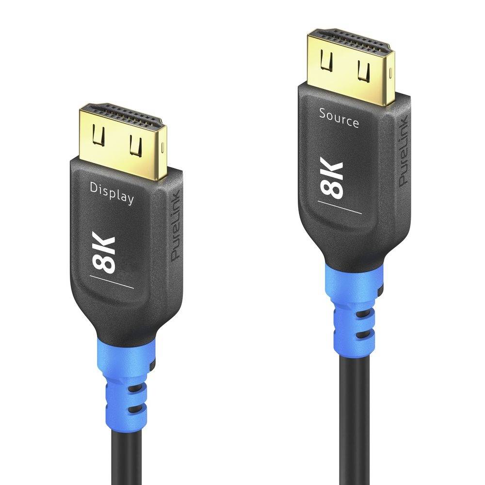 8K Ultra High Speed HDMI AOC Glasfaserkabel, schwarz, 7.50m, Single Cable-1