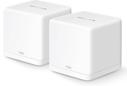 Mercusys WL-Router Halo H1500X Home Mesh WiFi System 2-Pack - Router - WLAN-0