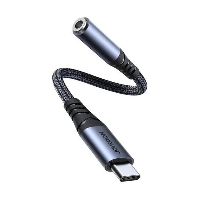 Audio-Adapter Joyroom SY-C01 Typ-C auf 3.5mm (schwarz)