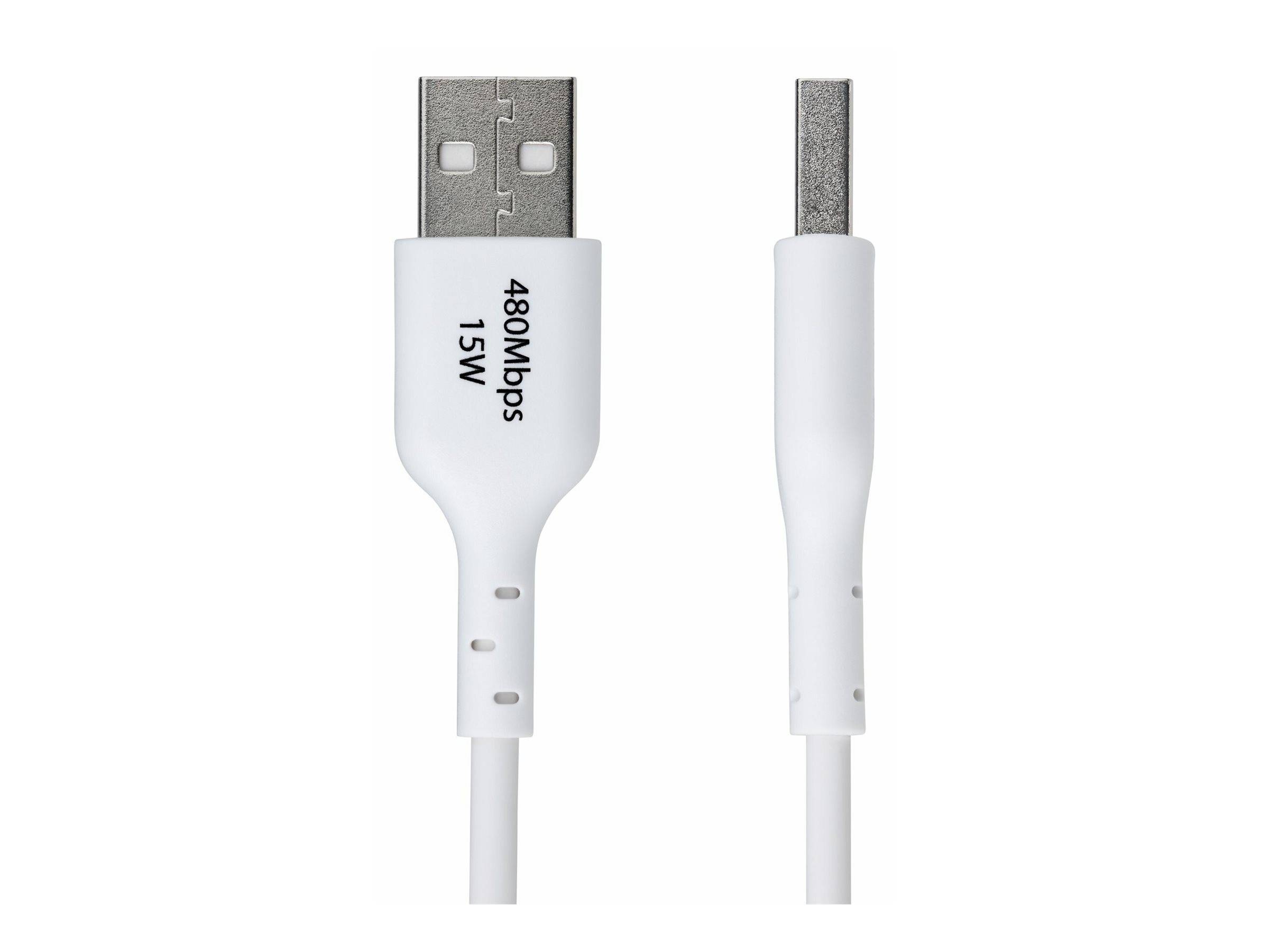 StarTech.com StarTech 3ft (1m) White USB-A to USB-C Charging Cable/Cord, M/M - USB-Kabel - USB (M)-1