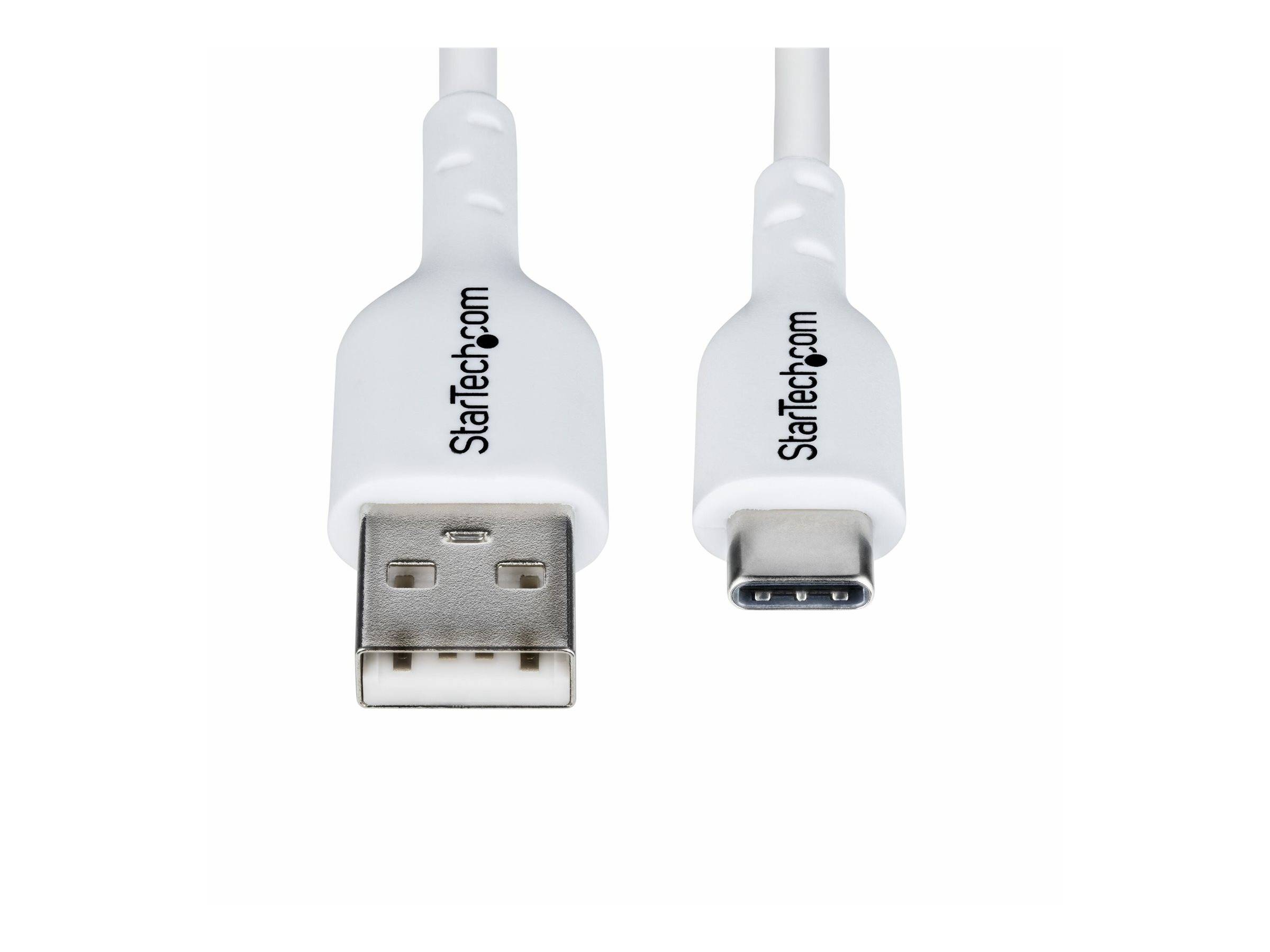 StarTech.com StarTech 3ft (1m) White USB-A to USB-C Charging Cable/Cord, M/M - USB-Kabel - USB (M)-2