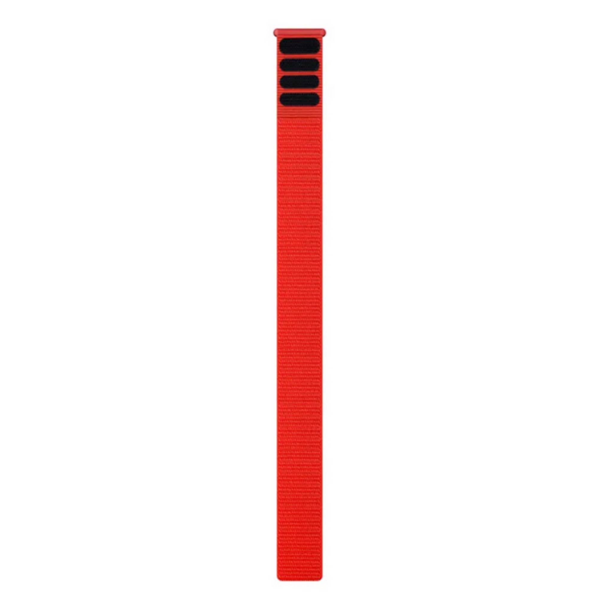 GARMIN - UltraFit-Armband 26mm Nylon Flammenrot-0