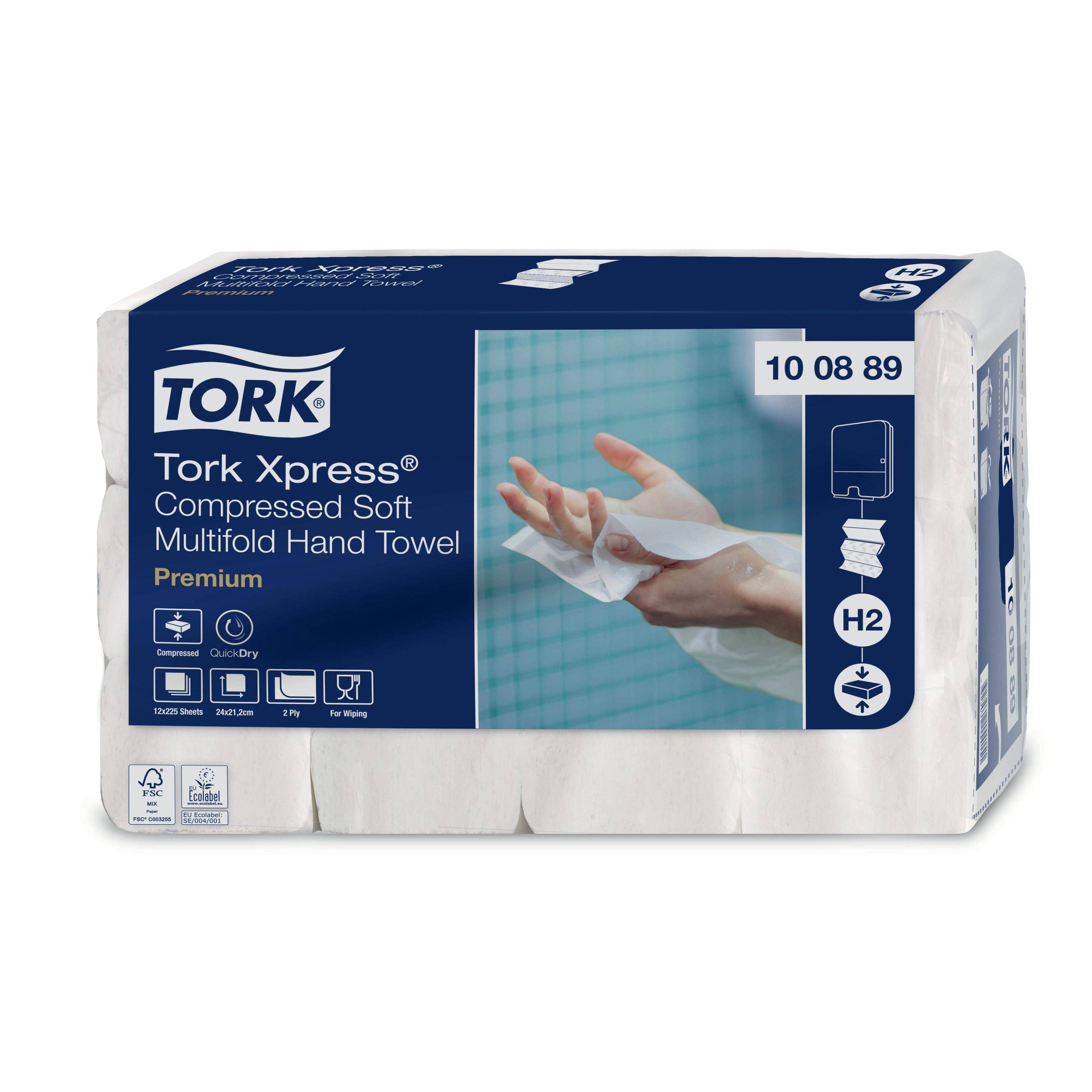 TORK Xpress Komprimierte Weiche Multifold-Handtücher-2