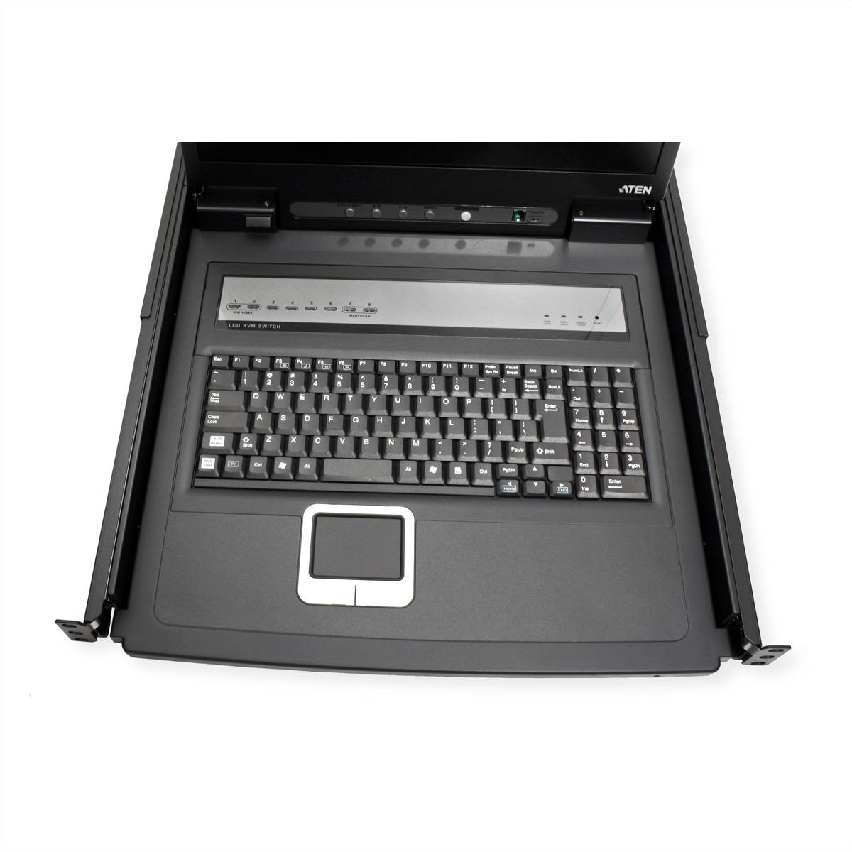 ATEN CL1308N KVM-Switch, 48cm TFT, VGA, PS/2-USB, 8 Port, US-Layout-4