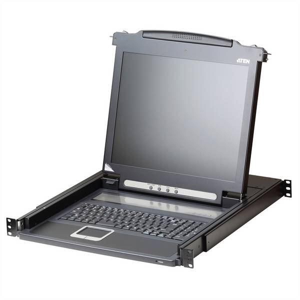 ATEN CL1000N KVM-Konsole, 19" LCD, VGA, PS/2, FR-Layout