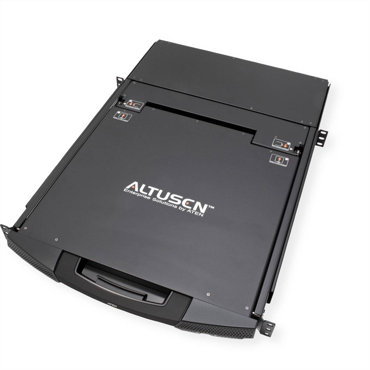 ATEN KL1516AiM KVM Over-IP Switch, 43cm TFT, VGA, PS/2-USB über Kat 5, 16 Ports, DE-Layout-2