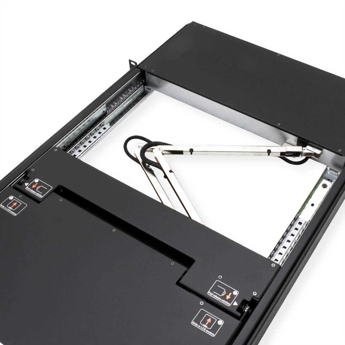 ATEN KL1516AiM KVM Over-IP Switch, 43cm TFT, VGA, PS/2-USB über Kat 5, 16 Ports, DE-Layout-4