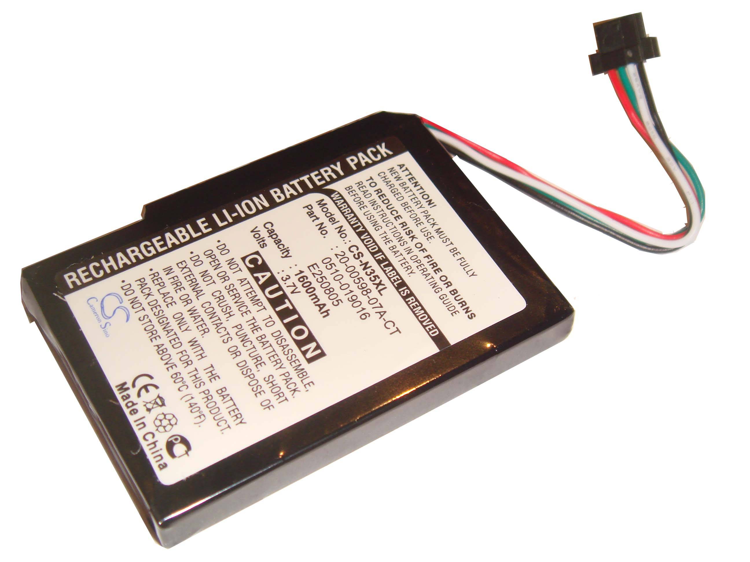 vhbw Akku kompatibel mit Yakumo Alpha GPS | X GPS GPS Navigation Navi (1600 mAh, 3,7 V, Li-Ion)-0