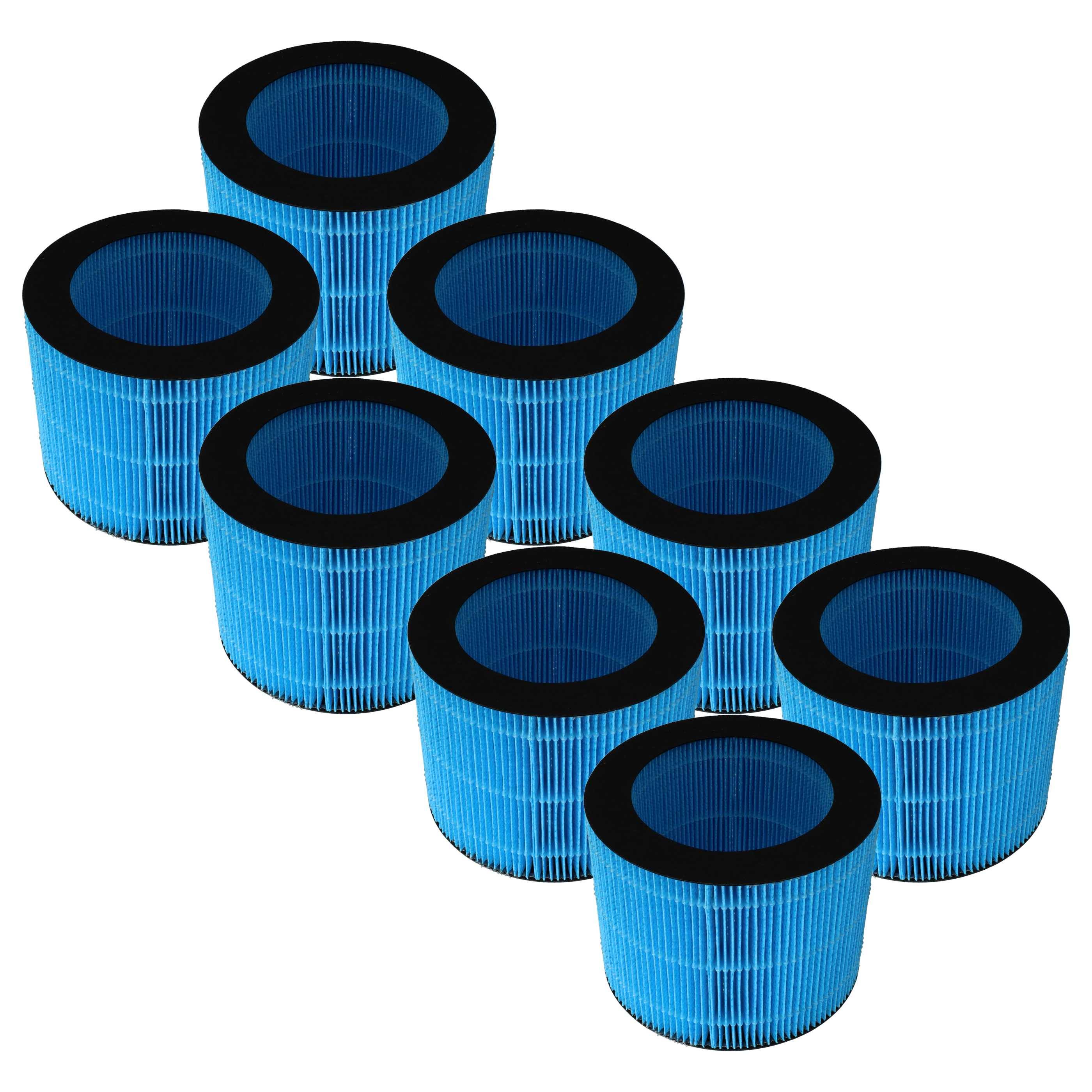 vhbw 8x Filter kompatibel mit Philips HU3918 | HU2716, HU2718, HU3915, HU3916 Luftbefeuchter - Luftfilter-0