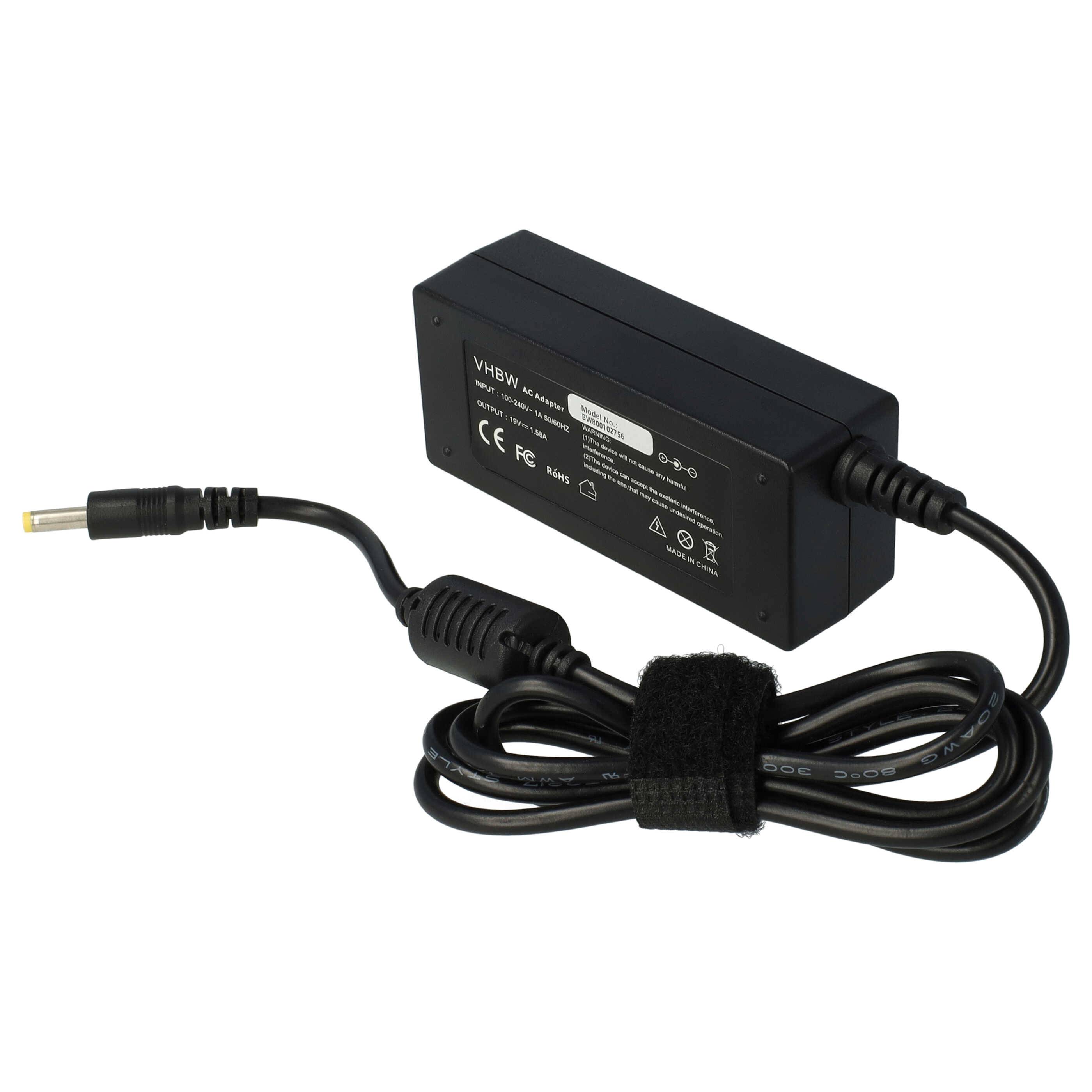 vhbw Netzteil kompatibel mit HP Mini 1033 | 1030, 1025, 1021, 1020, 1019, 1023, 1022, 1024 Notebook - 200 cm, 30 W-2