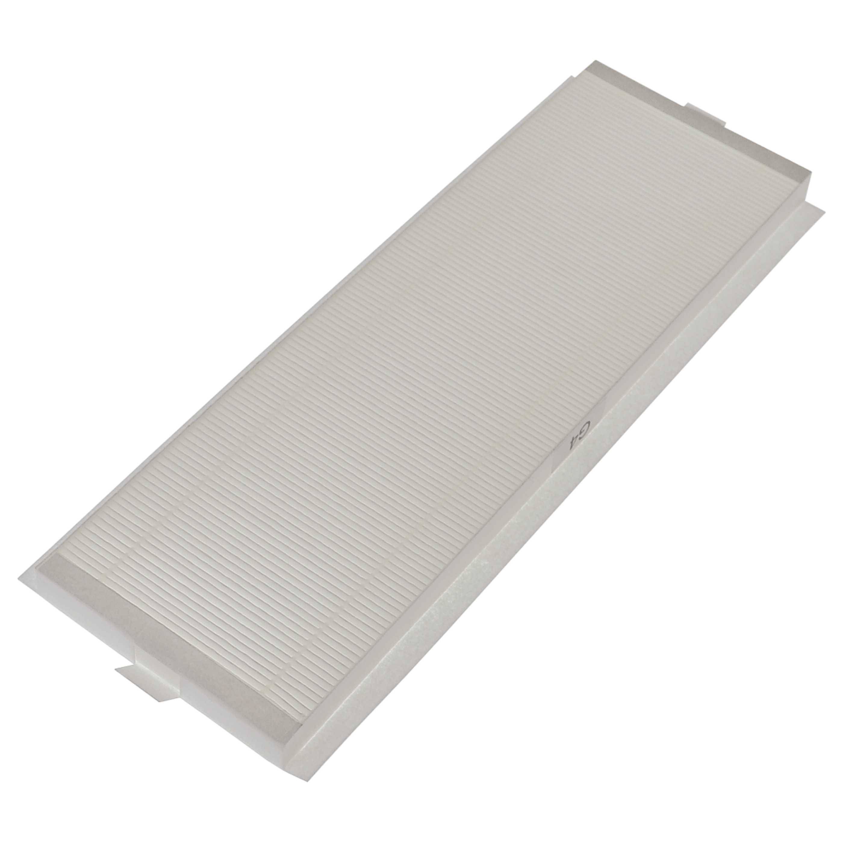 vhbw Filterset kompatibel mit Wernig ComfortVent Q600 | Q350, Q450 Lüftungsgerät - Luftfilter G4 / F7 (8 Stück), 50 x 16-2