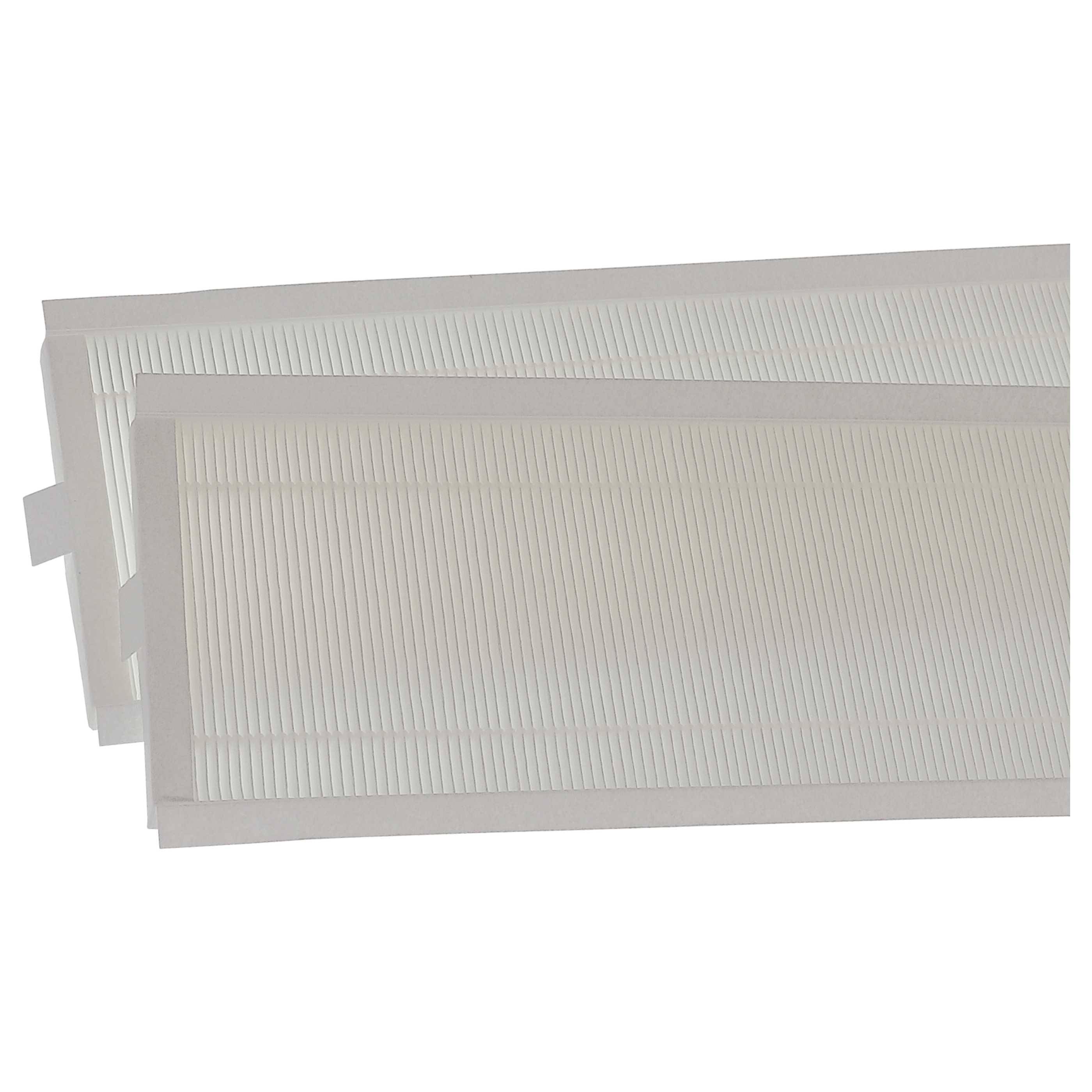 vhbw Filterset kompatibel mit Wernig ComfortVent Q600 | Q350, Q450 Lüftungsgerät - Luftfilter G4 / F7 (8 Stück), 50 x 16-3