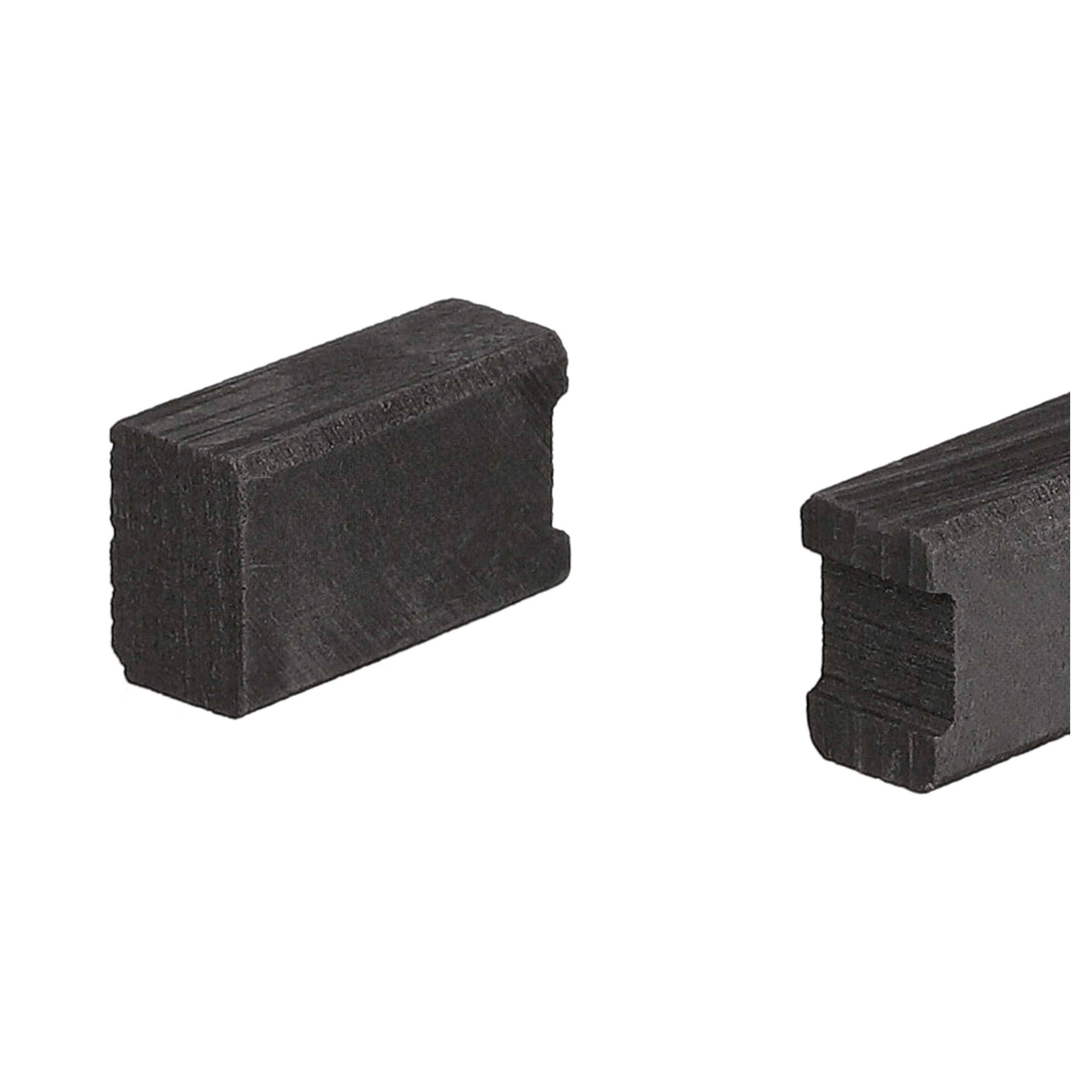 vhbw 4x Kohlebürste kompatibel mit Melitta Solo E950-103 | E950-104, E950-106, E950-107, E950-111, E950-101, E950-102-3