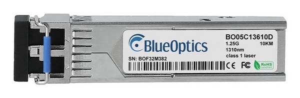 HPE Aruba S0G20A BO05C13610D SFP Transceiver, 1000BASE-LX, Singlemode Fiber, 131