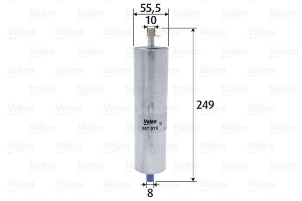 Kraftstofffilter Leitungsfilter Ø 56 mm VALEO für u.a. AUDI A5-0