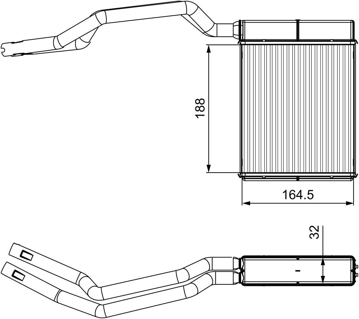 Valeo 812367 Wärmetauscher, Innenraumheizung-0