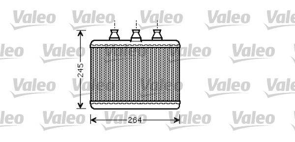 Valeo 812365 Wärmetauscher, Innenraumheizung