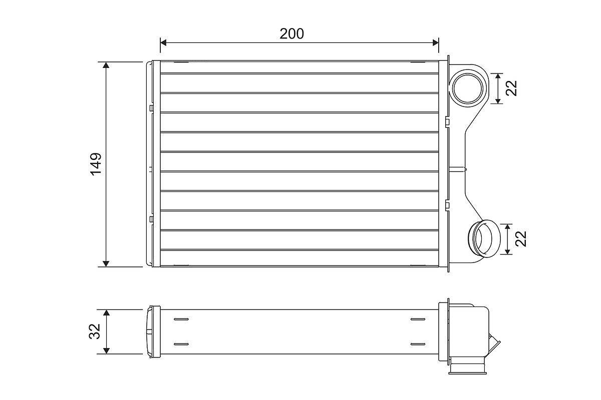 Valeo 811569 Wärmetauscher, Innenraumheizung-0