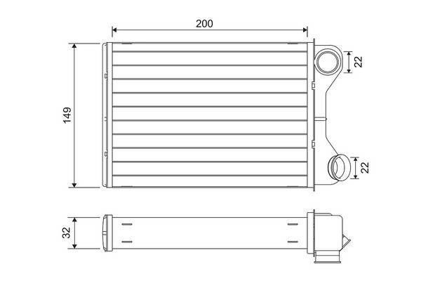 Valeo 811569 Wärmetauscher, Innenraumheizung