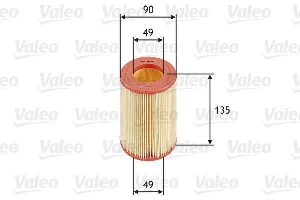 Luftfilter-Einsatz VALEO IAM-Expertise passend für u.a. SMART CITY-COUPE-2