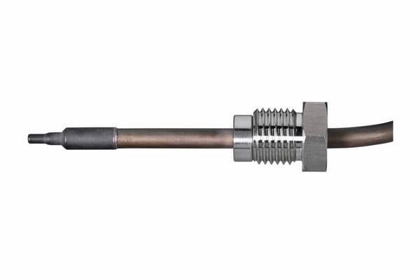 Sensor Abgastemperatur geschraubt 2-polig 530 mm Kabel HELLA für AUDI A8