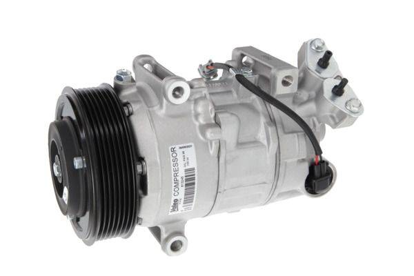 Klimakompressor 12 V R 134a Ø 119 mm VALEO für u.a. RENAULT MEGANE-2