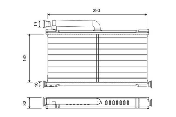 Valeo 811527 Wärmetauscher, Innenraumheizung
