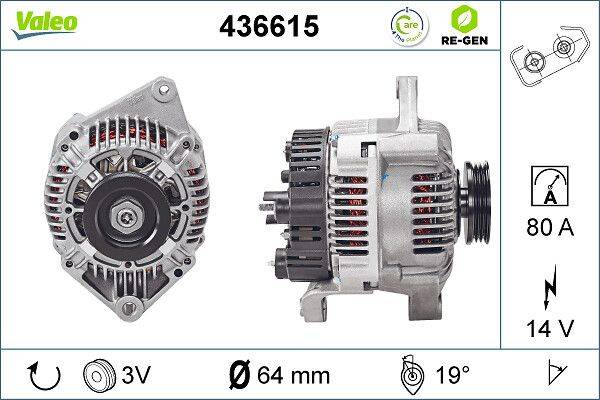 Valeo 436615 Generator-0