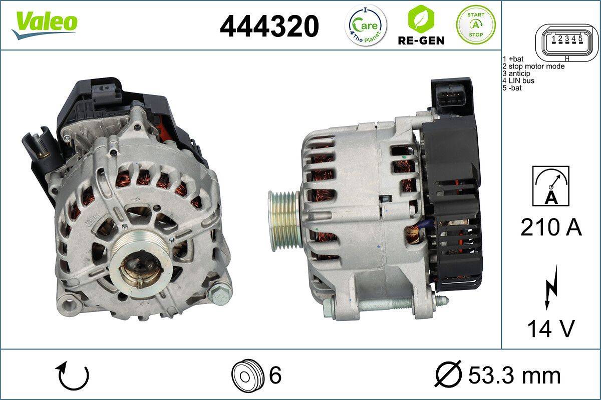 Valeo 444320 Startergenerator-3