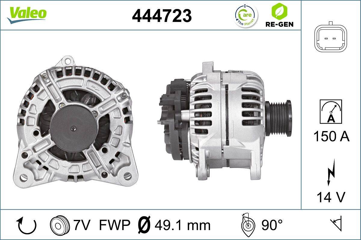 Valeo 444723 Generator-0