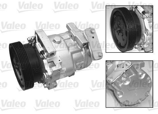 Klimakompressor 12 V R 134a Ø 125 mm VALEO für u.a. DACIA LOGAN-0