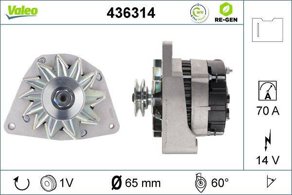 Valeo 436314 Generator-0