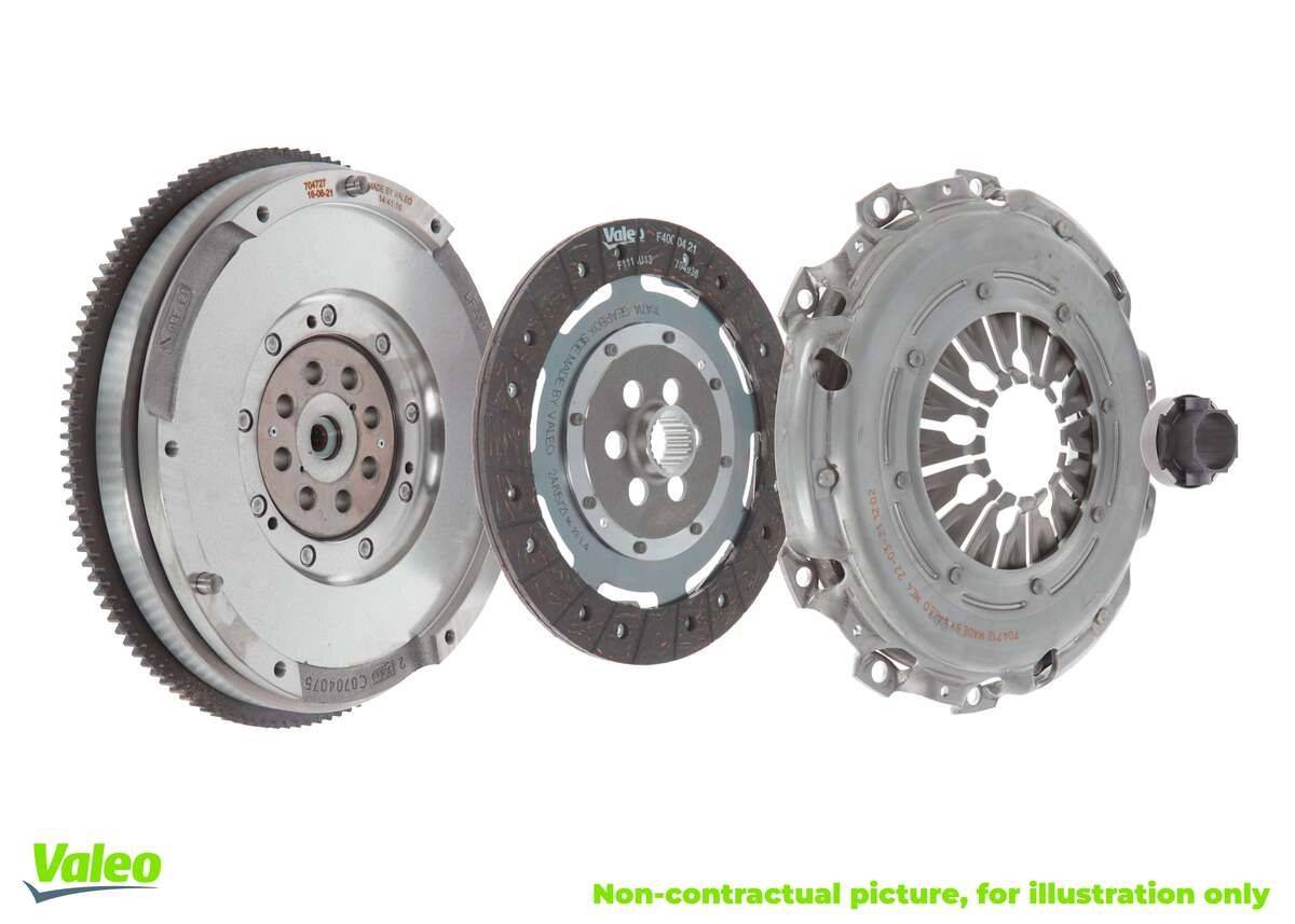 Kupplungssatz Ø 229 mm 10 Zähne mit Ausrücklager VALEO für u.a. BMW 3er-0