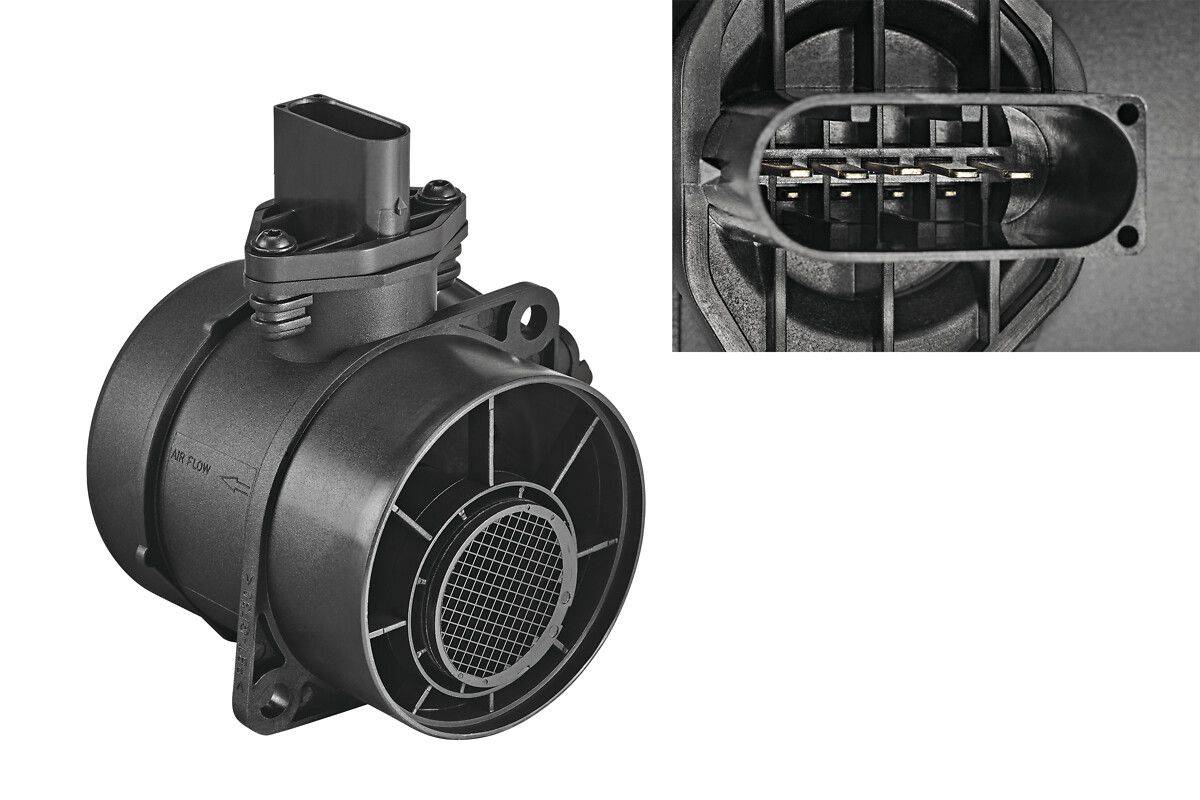 Luftmassenmesser 12 V Heißfilmmassensensor 5-polig VALEO für u.a. MB C-KLASSE-2