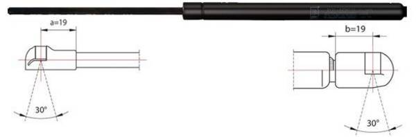 Metzger 2110496 Gasfeder, Koffer-/Laderaum